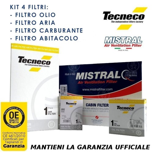 Kit filtri tagliando - 4,