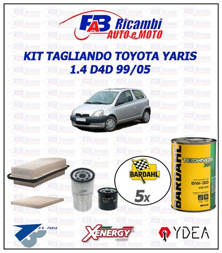 Kit tagliando toyota yaris 4 - toyota,