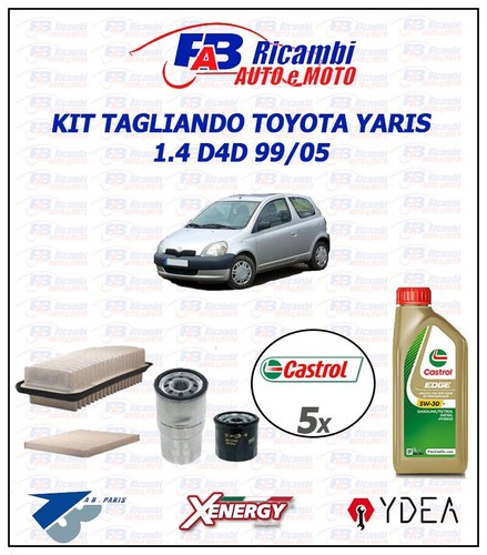 Kit tagliando toyota yaris 4 - toyota,