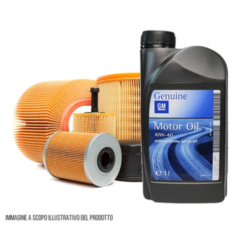 Kit tagliando olio 10w40 - lt,