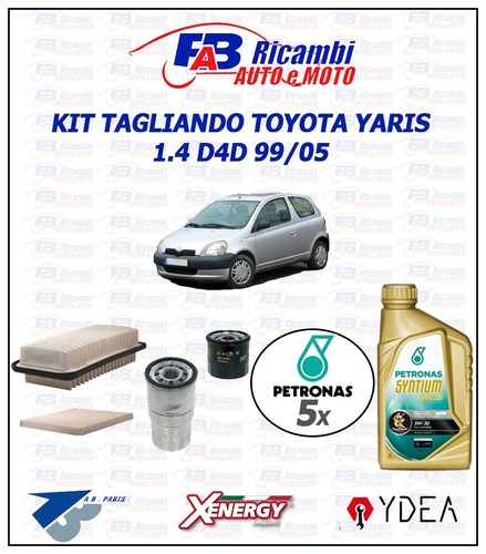 Kit tagliando toyota yaris - toyota, 1.4
