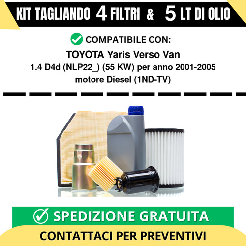 Tagliando per toyota - tagliando,